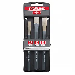 Cold Chisel set 3 Pieces, Proline