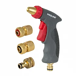 Set with Brass Trigger Nozzle 4 pcs, Proline
