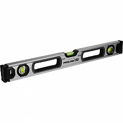 Spirit Level 3 Bubbles 0.5 mm/m Aluminum Handle Neodymium Magnet, PROLINE HD