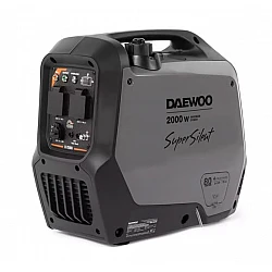 Inverterelverk 2 kW bärbart låg ljudnivå, 230V 50Hz, USB, 3.4hk, bensinmotor 79 cm³, Daewoo