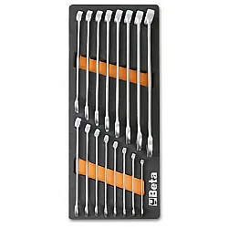 Combination Wrench set 16 Pieces 6-21 mm Foam Tray, BETA Tools