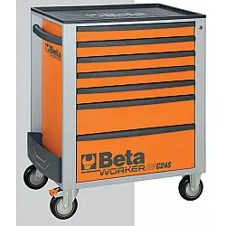 Verktygsvagn 7 Lådor utan Verktyg 800kg Centrallås BW 2400S, Beta