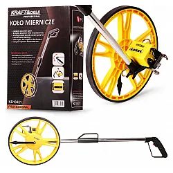 Measuring Wheel Foldable 99999.9 m Precision 0.5% Ø318 mm with Carry Bag
