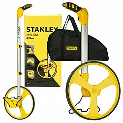 Measuring Wheel Foldable 10000 m Precision ±1% Ø318 mm with Carry Bag MW40M, Stanley