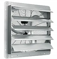 Industriell Väggfläkt Utsugsfläkt 610mm Aluminium 4800m³/h 1400 Varv 115W EF-24-AC2, Vevor