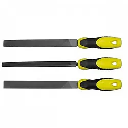 3Pc set 8 Flat 12 Round 3 Squ File