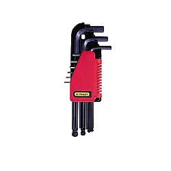 9 Pc Ball Hexkey set 1, 5 - 10 mm
