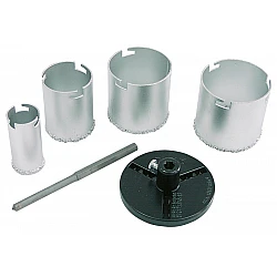 6 Pc Wolfram Hole Saw Sets