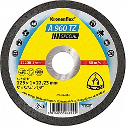 Cutting Discs for Metal - Inox, Steel 125 1.022.2 Flat