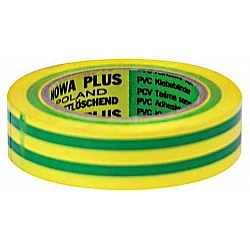 Insulation Tape - PVC 150.15 mm Length 10M Gul-Grön (1Kv)