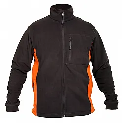 Fleece Jacket, Graphite and Orange, 2Xl , CE, LAHTI