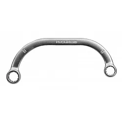 Böjd Ringnyckel Typ C 12-Kant 8 x 10–19 x 22 mm, Rostfri CrV, Proline HD