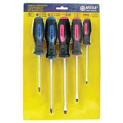 Screwdriver set 5Pcs Hedgehog Handle Crv