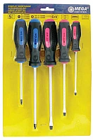 Screwdriver set 5Pcs Hedgehog Handle Crv