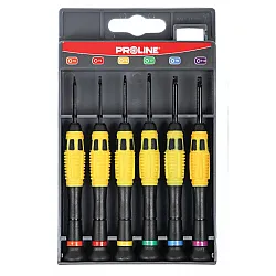 Jewellers Screwdriver set TORX T4-T10 6pcs, Proline