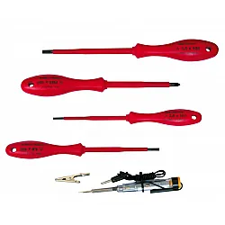 Electrician Screwdriver set 1000V - for Car + Voltage Indicator