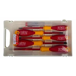 Screwdriver-Technical- 2 Comp. Flat-Kpl. Kk23-PH Szt.5+Wsk.nap.1000V Kk