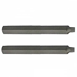 Spline Bits 3/8 (10 mm) M5-M12, l=75 mm, 2PCS, S2, Proline