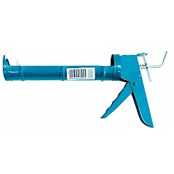 Caulking Gun, Steel, Cylindrical, 225 mm