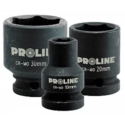 HEX Impact Socket 1/210-32 mm Cr-Mo, Proline