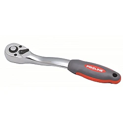 Reversible Ratchet Handle 1/2250 mm CV, Curved, Push Button, Proline