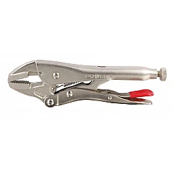 Locking Pliers Flat Jaws 180 mm, Proline