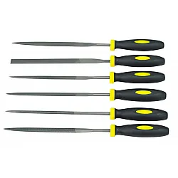 6Pcs, Precision Files-145-150 mm 58-60 HRC Proline