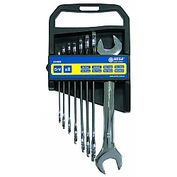Double Open End Spanners 8 pcs (67-2022 mm), Cv