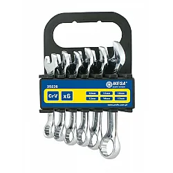 Combination Spanners 6Pcs (10-17 mm), Cv
