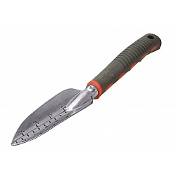 Planteringsspade 31 cm smal med skala, aluminium, Proline