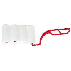 Handtag FI6 mm och Roller Sleeve Moltopren 35 x 7, 4-pack, Proline