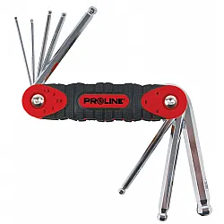 HEX Key set 8 Pieces, 1.5-8.0 mm, Baal Steel, Proline