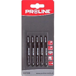 Saw Blades 5pcs, Plexiglass 50 x 75 mm, 12 TPI, 2 mm B, Proline