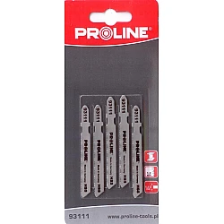 Saw Blades 5 Pack, HSS Metal 50 x 75 mm, 21 TPI, 1.2 mm B, Proline
