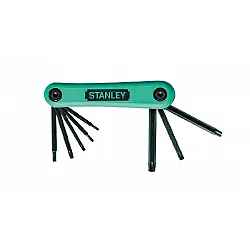 8 Pc Folding TORX set T9 - T40 (Hanger)