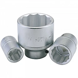 Hylsa 3/416-57 mm 12-kant, CR-V