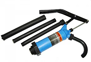 Hand pump, composit, for fuel or oil