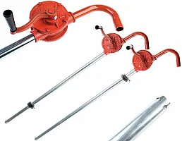 Pump with hand weave for fuel or oil, 150 cm