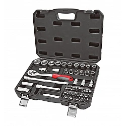 Socket set 56 Pieces 1/28-32 mm, Proline