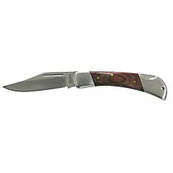 Universalkniv 50 mm, Ihopfällbar med Trähandtag, Rostfritt Stål, Proline