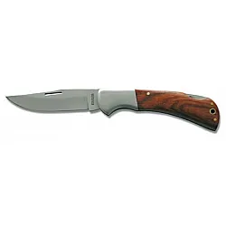 Universalkniv 60 mm, Ihopfällbar med Trähandtag, Rostfritt Stål, Proline