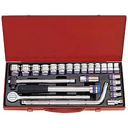 Socket kit 1/224 pcs, King Tony