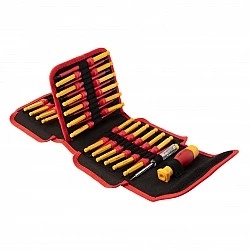 Skruvmejslar 1000V, sats 50 delar, magnetiska spetsar, ergonomiskt grepp, NEO Tools