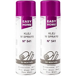 Monteringslim i spray 2st, Easy Home 541, 500 ml