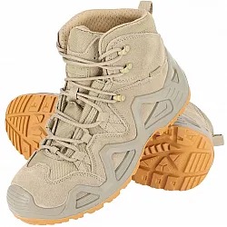 Vandringsskor, ankelskor mocka/osxford, beige, LAHTI