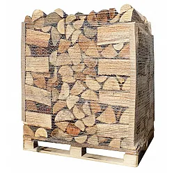 Wood for smoking, firewood, alder without bark, 1 pallet about 500 kg, free shipping