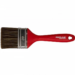 Flat Paintbrush 80 mm, Plastic Handle, Wood Paints, Proline