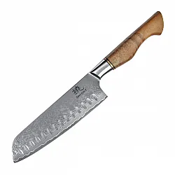 SHIORI 撓 Santoku av Jakub Suchta - universell, multifunktionell kockkniv