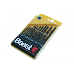 Metal Drill set 13 Pieces 1.5-6.5 mm HSS with, Beast