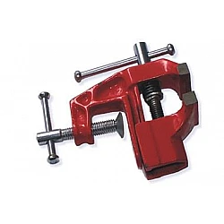 Bordsskruvstycke 50 mm käkbredd gjutjärn snabbmontering